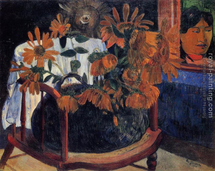 Paul Gauguin : Sunflowers
